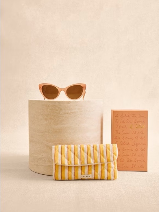 Sezane Bianca Sunglasses in Blush New with Box main image 6